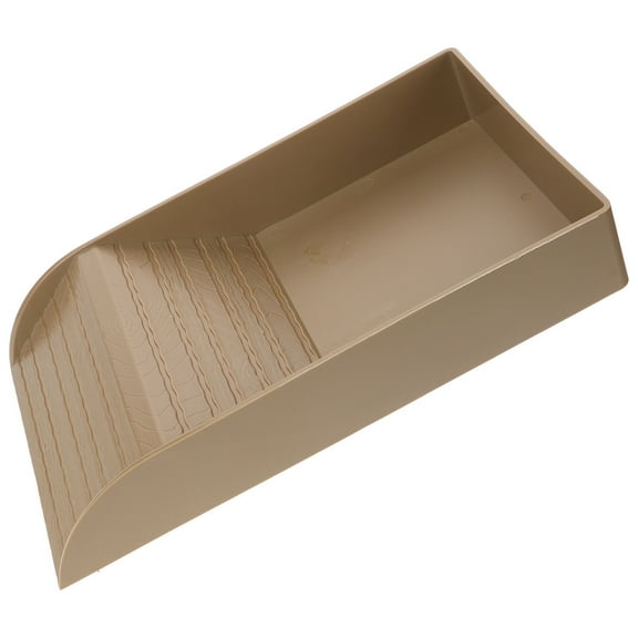 WHAMVOX Tortoise Pet Turtle Bathtub 35.50X19.80X6.00CM Light Brown