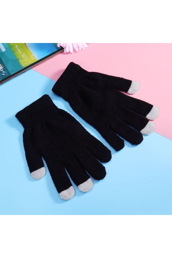 Capacitive Gloves for Kids and Electronic Devices, Warm and Comfortable Winter Gloves