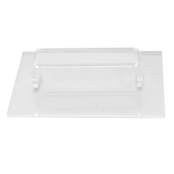WHAMVOX Transparent Acrylic Cake Scraper for Baking Odourless Safe to Use Strong and 1PC