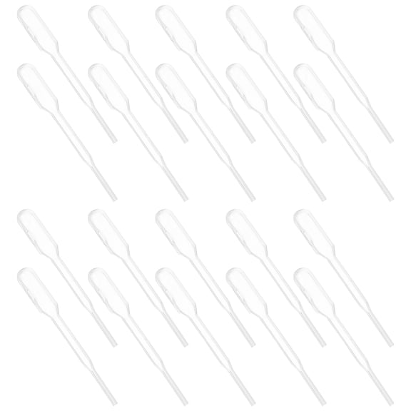 WHAMVOX Transparent Plastic Graduated Pipettes for Labs with Precise Measurement and Sturdy Design 1000 Pieces