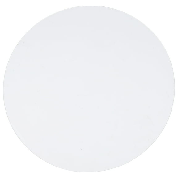 WHAMVOX Transparent Table Pads Round for Furniture in Restaurant 1Pack 19.7x19.7x0.06In