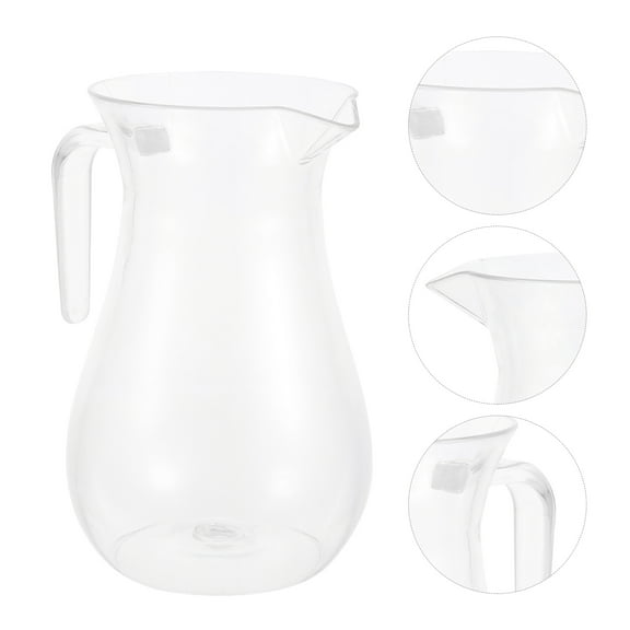 WHAMVOX Transparent Wine Dispenser with Eaglemouth Design for Safe Storage Use 890ml