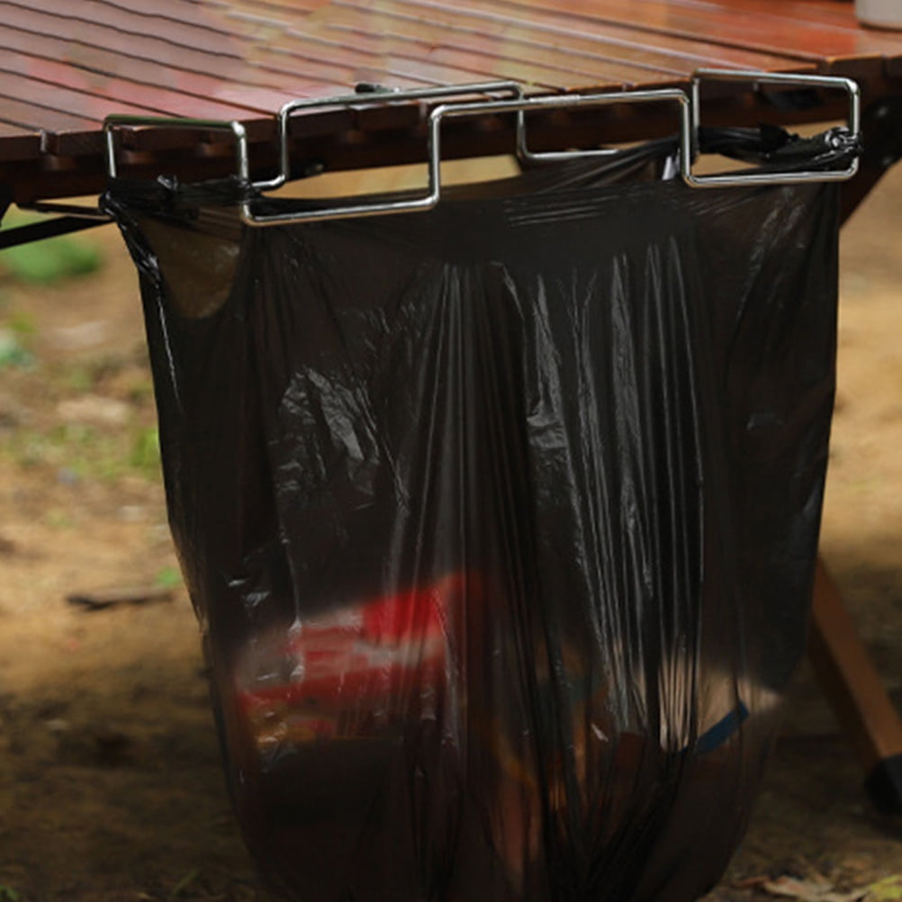 Garbage Bag Rack Stack WHAMVOX Trash Bag Rack Garbage Bag Holder Multi-Functional Trash Bag ...