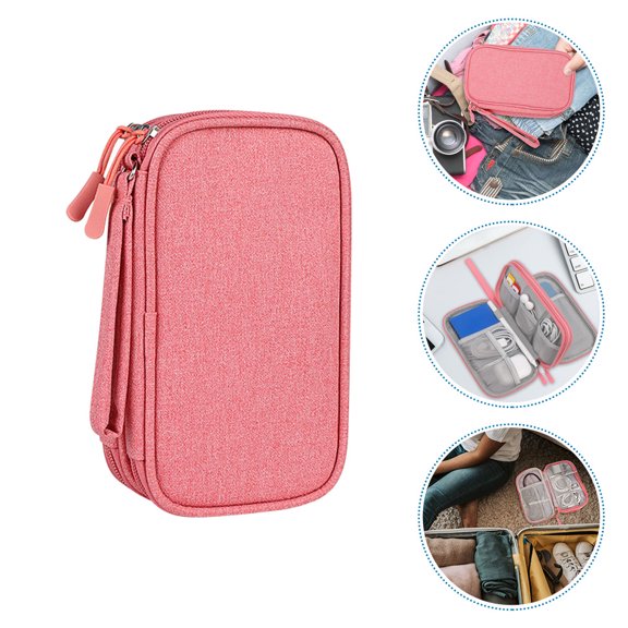 WHAMVOX Travel Electronics Organizer Bag Digital Accessories Storage Power Bank