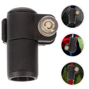 ETHZZLE Black Trekking Pole Lock Rubber Buckle Simple Installation Stable Design