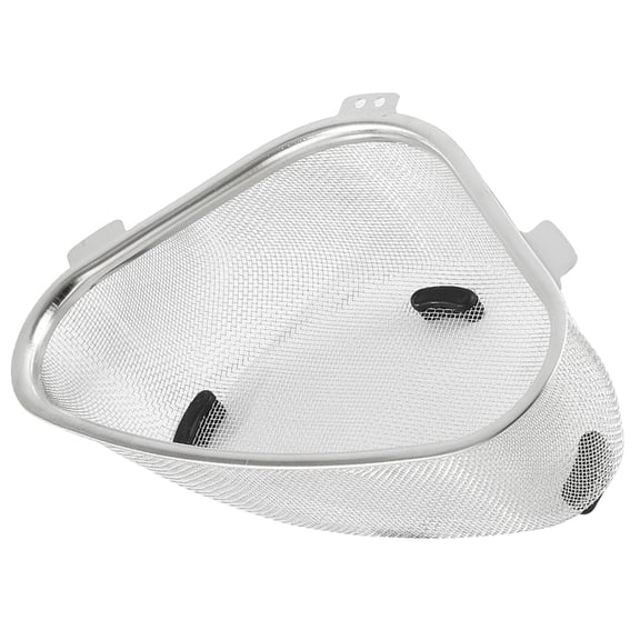 WHAMVOX Triangle Corner Strainer Triangular Sink Drain Shelf Corner Sink Strainer Basket