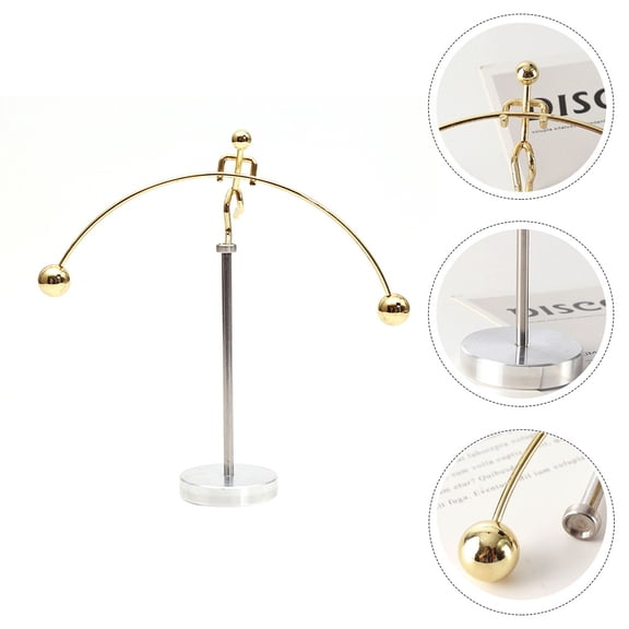 WHAMVOX Tumbler Balance Ball Weightlifting Ornament Man