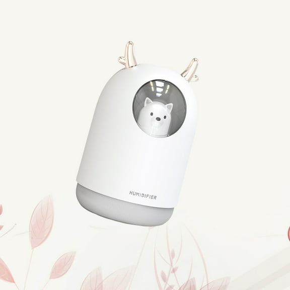 WHAMVOX Moisturizing Humidifier Pp White For Office 1Pcs 5.6x3.5x3.5in