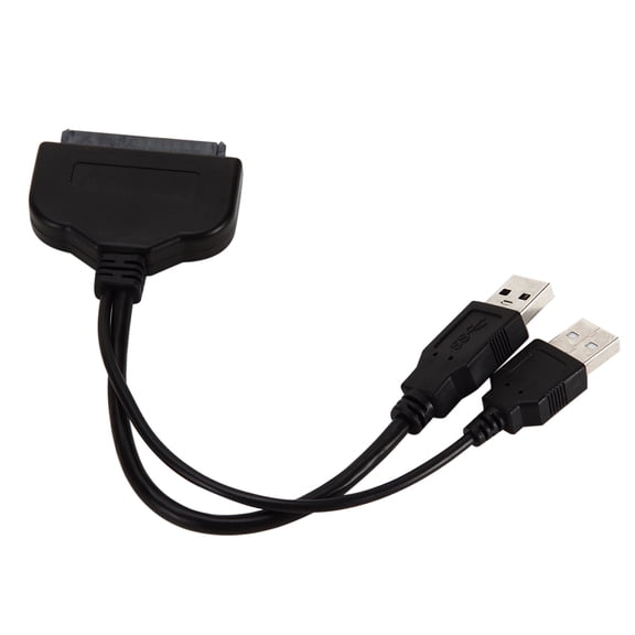 WHAMVOX USB3.0 to Adapter .5 Inch Laptop Hard Drive Data Cable USB To Easy (Black)