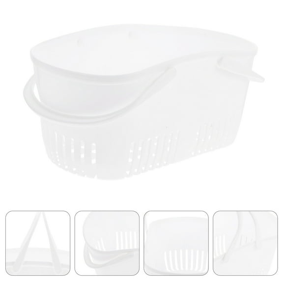 WHAMVOX Unbreakable Easy to Carry Basket Baby 29x16.5cm White