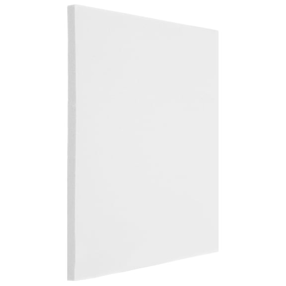 WHAMVOX Unglazed Blank Porcelain Board Painting 15.00X15.00X0.70CM White