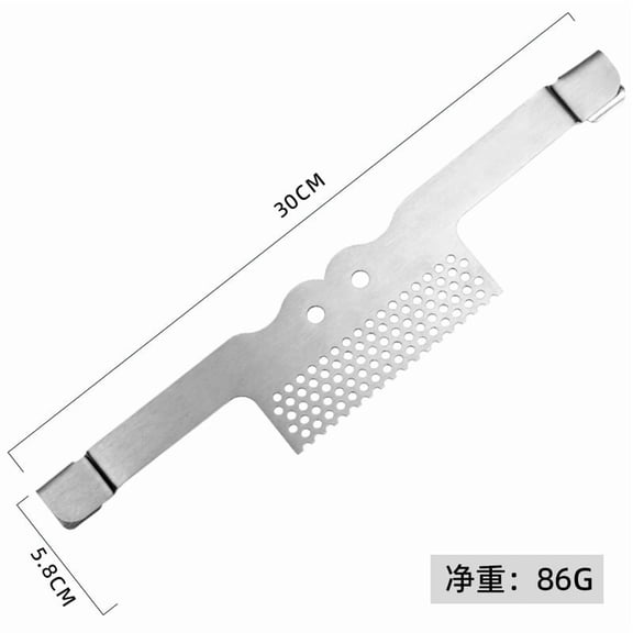 WHAMVOX Universal Grill Food Protective Mesh Screen High-Temperature Resistant Grease Trap for Griddles Prevents Food Falling and Ensures Stable Cooking