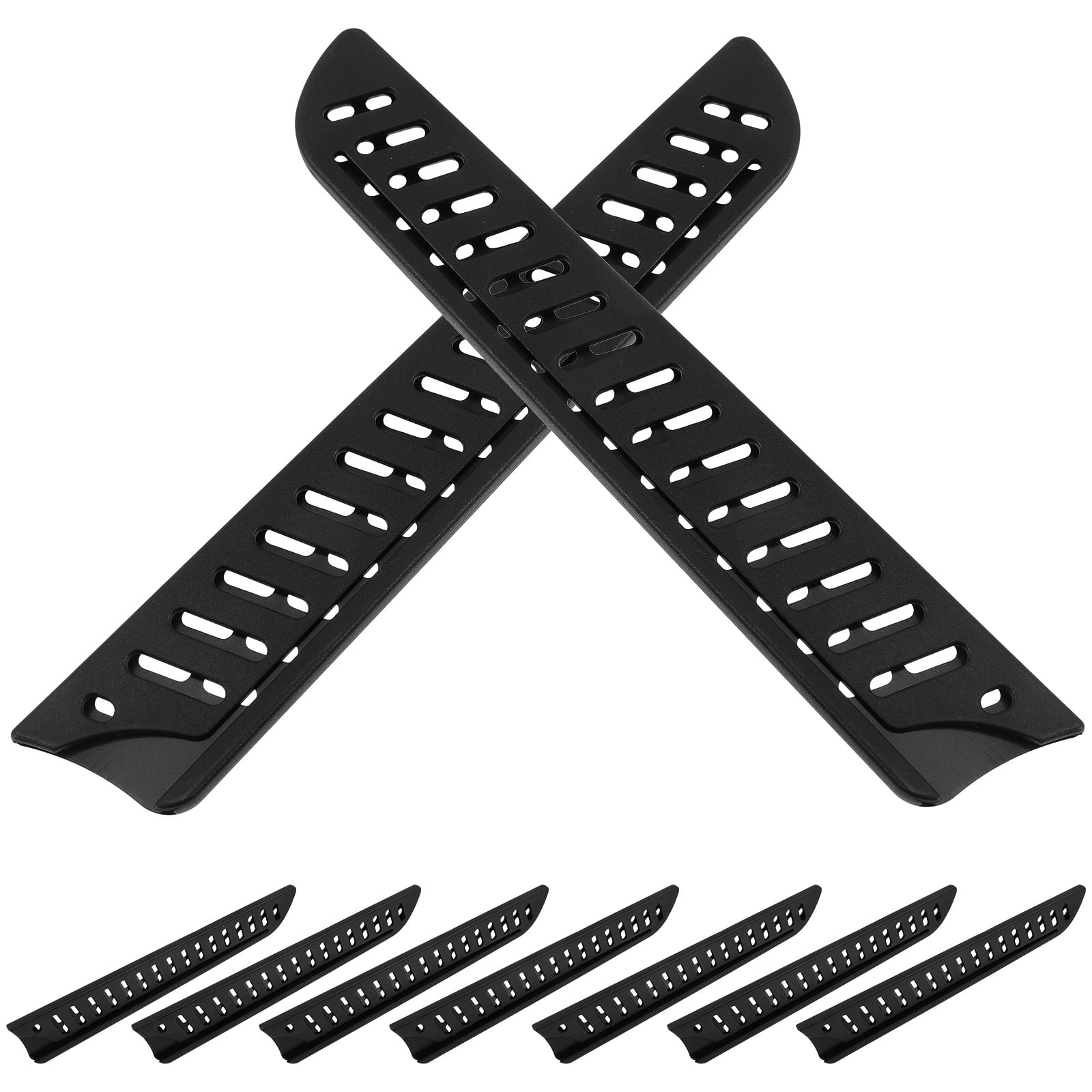 Cutter Cover ROMANSENTIAL 10Pcs Universal Cutter Guard Black Plastic Sleeve for ...