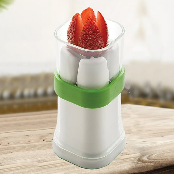 WHAMVOX Veggie Chopper Strawberry Tomato Slicer Kitchen Carrot
