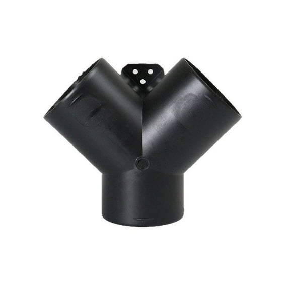 WHAMVOX Vehicle Heater Exhaust Pipe Connector Plastic Y Branch Splitter for Parking Heater High Heat Resistance Vent Ducting Hose Connector