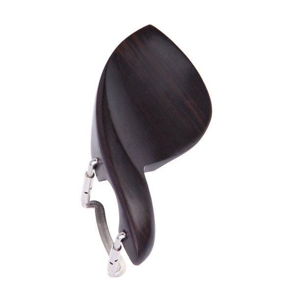 DECORNIJIA Easy to Install Violin Chin Rest 1Set Wood Ebony For Violin Enthusiasts