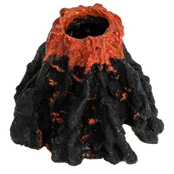 WHAMVOX Volcano Simulated Volcanic Decoration Aquarium Decoration 14x14cm