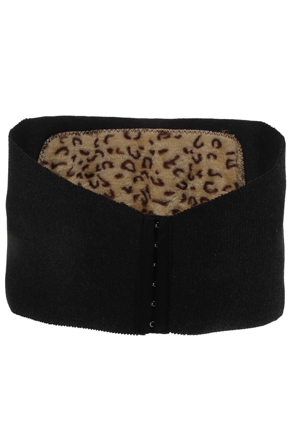 1Pc Flexible Adjustable Waist Belt Leopard Pattern Waist Support for Back