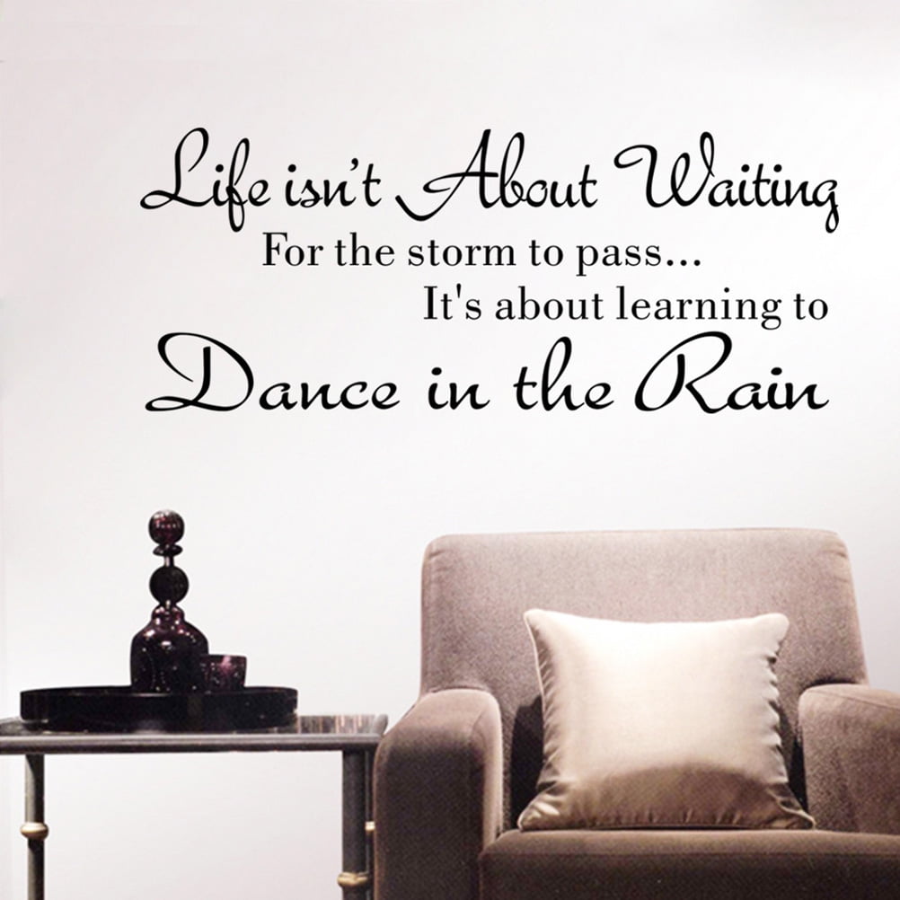 WHAMVOX  Wall Decals Vinyl Lettering Inspirational Sticker Quotes Art Living Room Bedroom