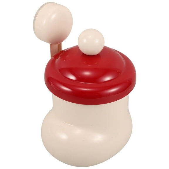 WHAMVOX Wall Mount Small Boot Trash Can Christmas Small Covered Mini Desk Trash Can Table Top Tiny Waste Basket for Desk Bathroom Home Office Uses