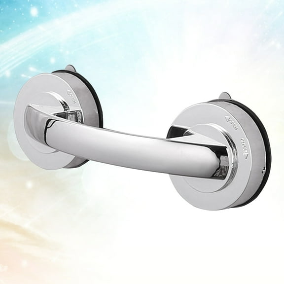 WHAMVOX Wall Mounted Bathroom Bathtub Handrail Safety Grab Bar for Old People Bathroom Handle Armrest (Silver)