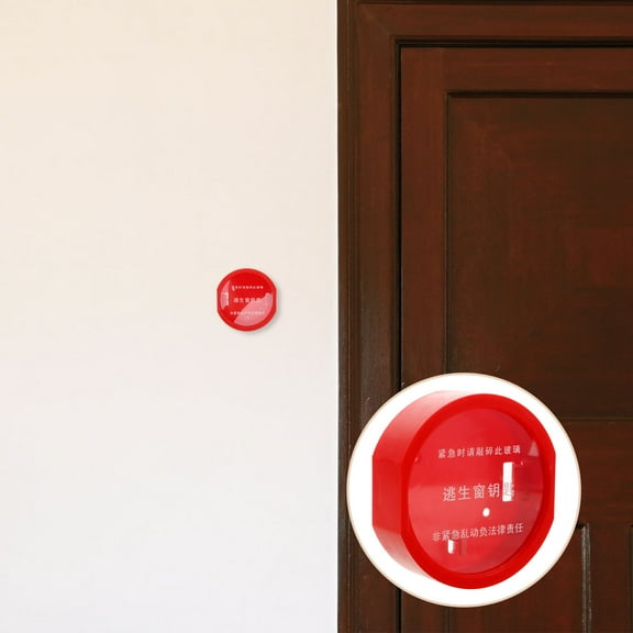 WHAMVOX Wall-Mounted Emergency Key Safe Fire Safety Lock Box Emergency Door Lock Boxes Key Locker Wall Key Safe Container for Office