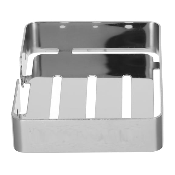 WHAMVOX  Wall Mounted Soap Dish Stainless Steel Holder Easy Installation