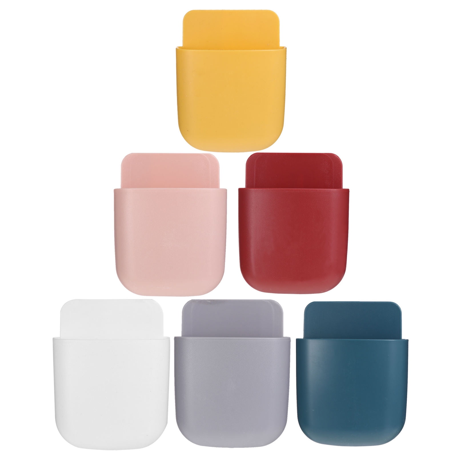 WHAMVOX Wall Mounted Storage Racks for TV Controllers in Assorted Color ...