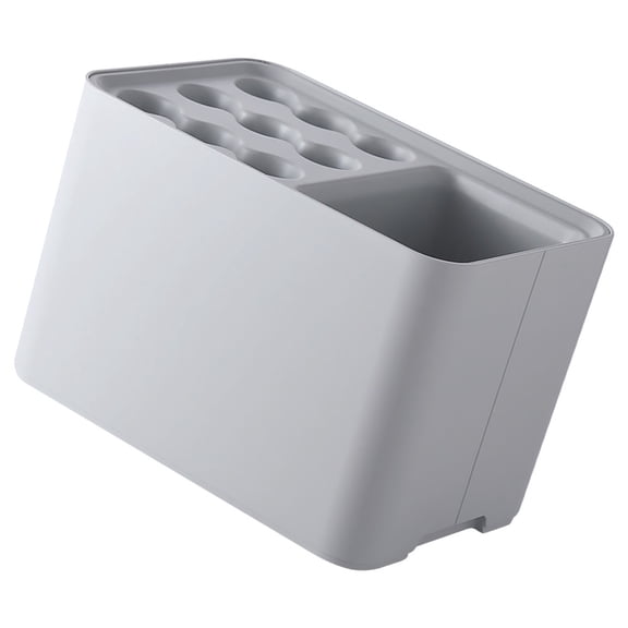 WHAMVOX Wall Mounted Umbrella Stand 1Pack Gray Square Material For Kitchen