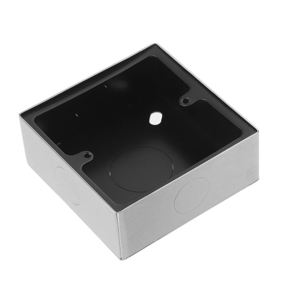 WHAMVOX Wall Switch Socket Box 86 Type Stainless Steel Electrical Outlet Multi-Function Flush Mount Junction Connector Ideal For Home Improvement