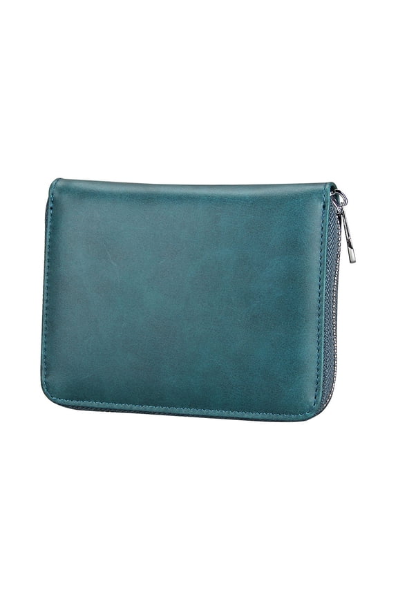 WHAMVOX Wallet for Women Passport Wallet Miss Man 13.00X10.50X3.00CM Navy