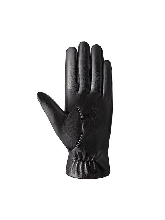 Motorcycle Gloves, Black 1 Pair Cold Weather Riding Gloves for Outdoor Activities, Cycling, Biking, Commuting, Daily Use