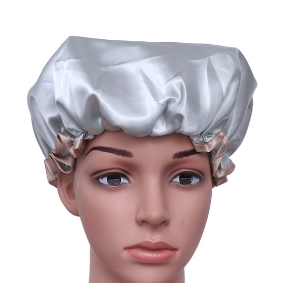 WHAMVOX Washing Hair and Bathing Cap Beautiful Shower Cap Elastic Band Shower Cap Miss