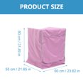 thumbnail image 1 of WHAMVOX  Washing Machine Cover Dryer Protector Top Mat Washer Machines Pink, 1 of 8