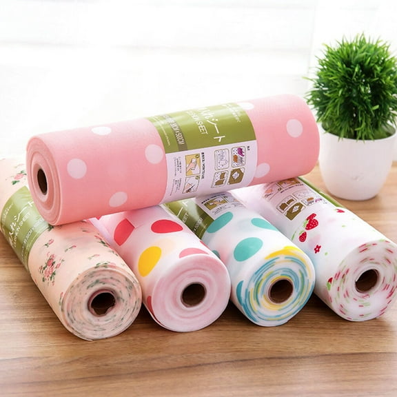 WHAMVOX Waterproof Drawer Paper Pad Paper Dust Prevention Paper Kitchen Anti-grease Packing Paper Blue