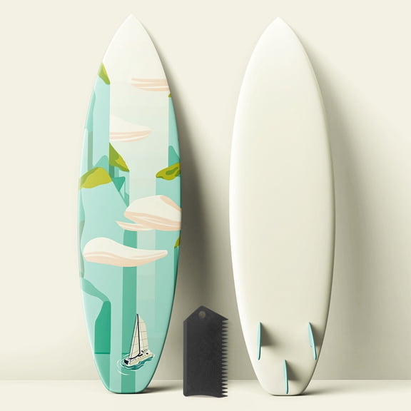 WHAMVOX Wax Comb Surfboard Surf Comb 8.00X4.00X0.50CM Black