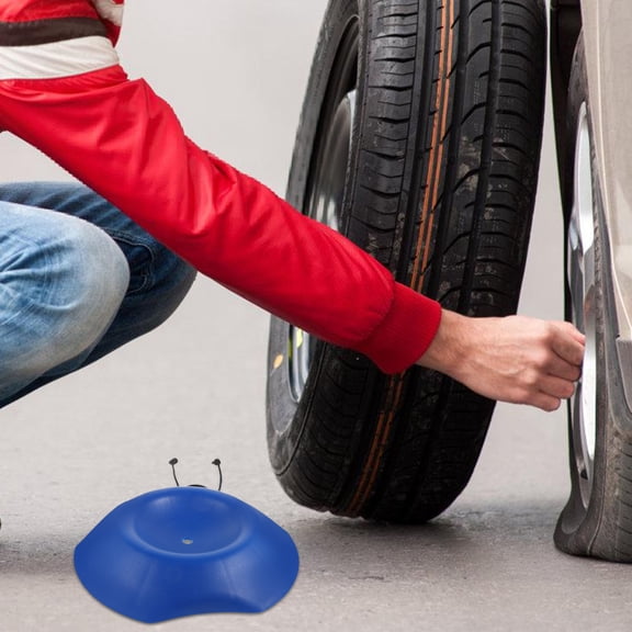 SEWCHICS Rv Wheel Chock Stabilizer Blue PP 1Pcs