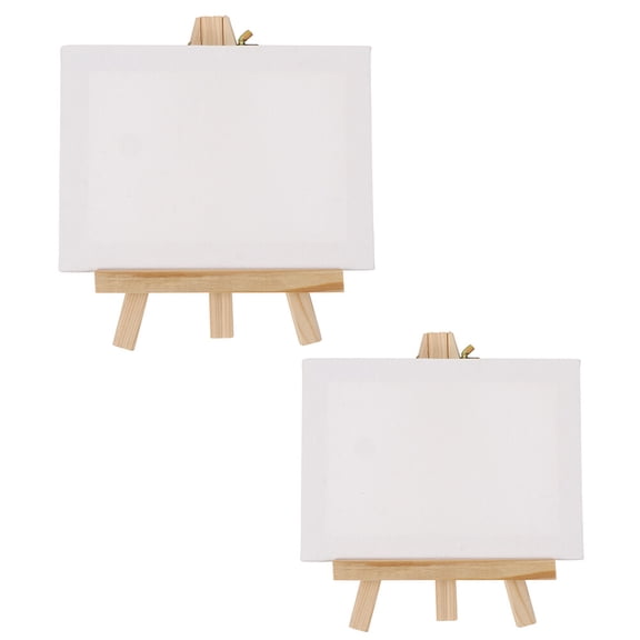 YSNOOWE Easel Stand for Painting White 2 Sets 10X10in Painting Enthusiasts