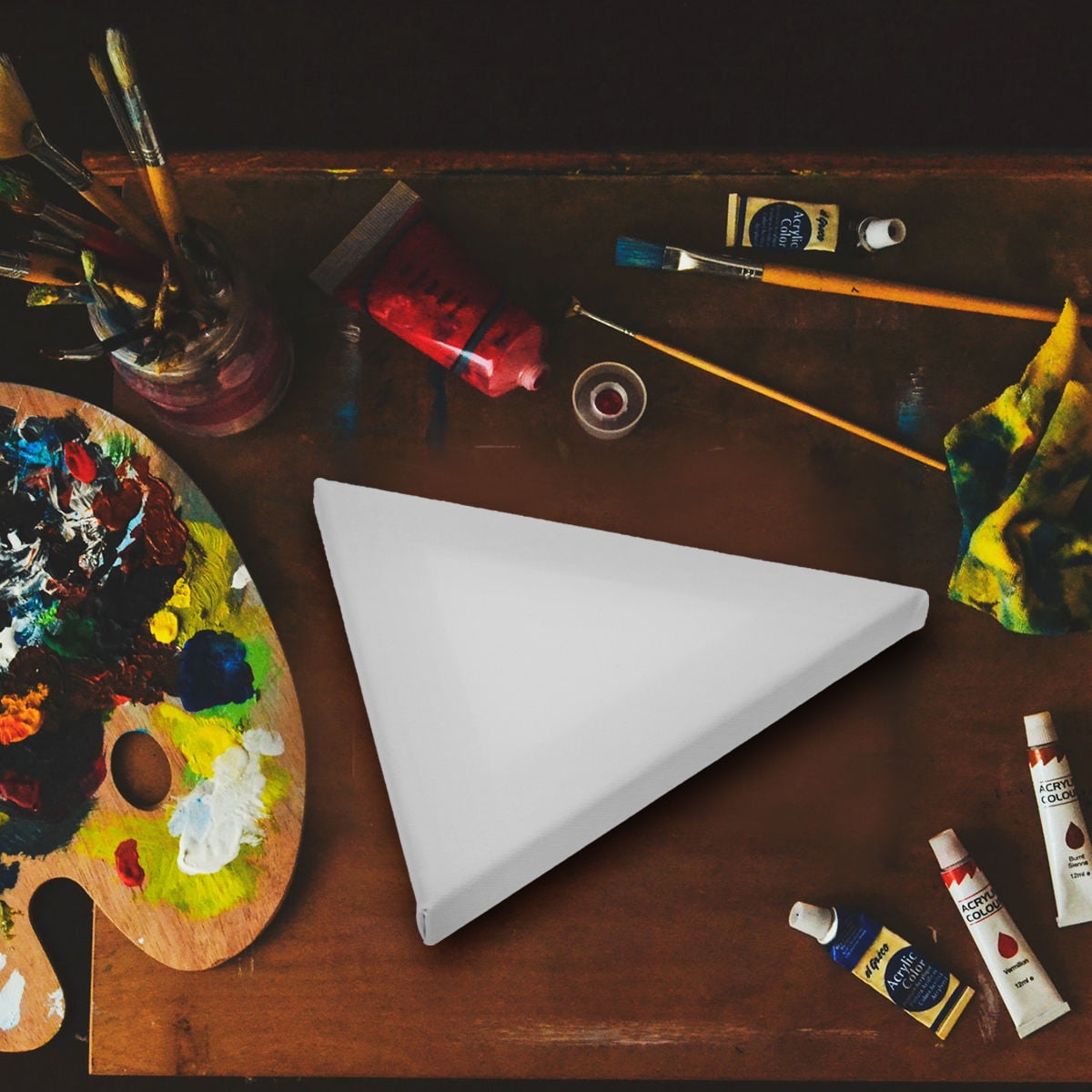 WHAMVOX White Cotton Painting Board for Drawing Suitable for All Media ...