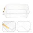 thumbnail image 1 of HOOWIFFY Refrigerator Organizing Box White 1Set 13X7.3X4In, 1 of 8