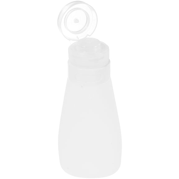 WHAMVOX 90ml White Silicone Emulsion Bottles, Leakproof Travel Storage Containers for Daily Skincare and Cosmetic Use