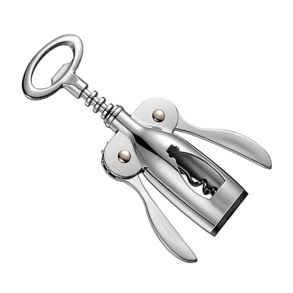 HEANUJJ Wine Corkscrew Bottle Opener, Zinc Alloy, Reusable for Wine and Beer