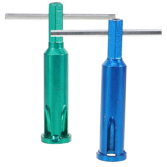 WHAMVOX Wire Wrapping Tool for Power Drill Attachment Steel Material Assorted Color for Repair Use Improves Efficiency 2pcs