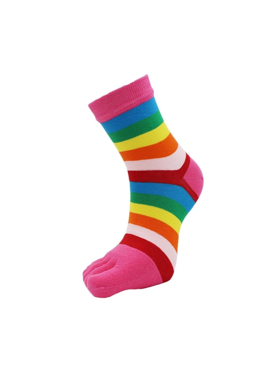 Whamvox Toe Socks Soft Texture Elegantly ped for Comfortable Wear