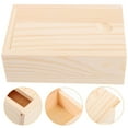 thumbnail image 1 of SEWCHICS Wood Jewelry Case Natural Wood Color 1 Piece, 1 of 8