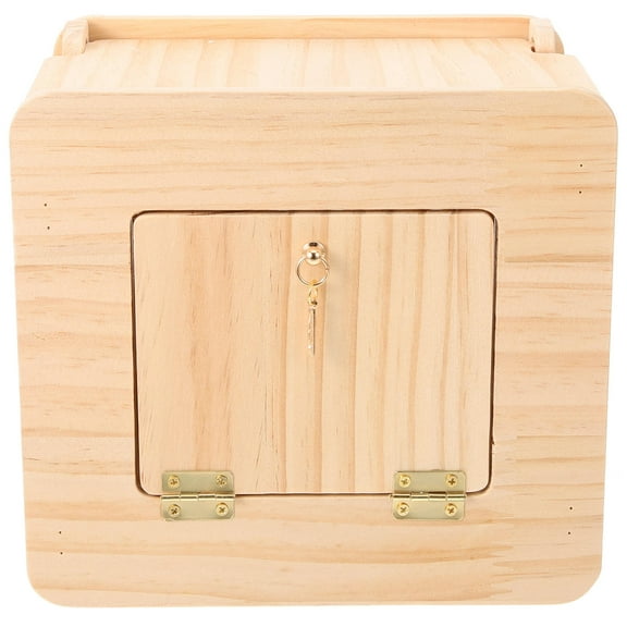 WHAMVOX Wood Parakeet Nesting Box Budgie Cockatiel Breeding Box Bird Nesting House