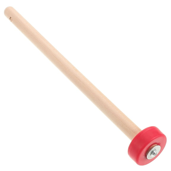 WHAMVOX Wood Percussion Sticks Xylophone Mallets Chinese Gong Mallets Rubber Tip Hammer For Xylophone Bells Chime Woodblock Drum Instrument