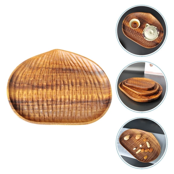 WHAMVOX Fruit Dessert Snacks Platter Multi Friends 1Set 7.86X5.03X0.86In