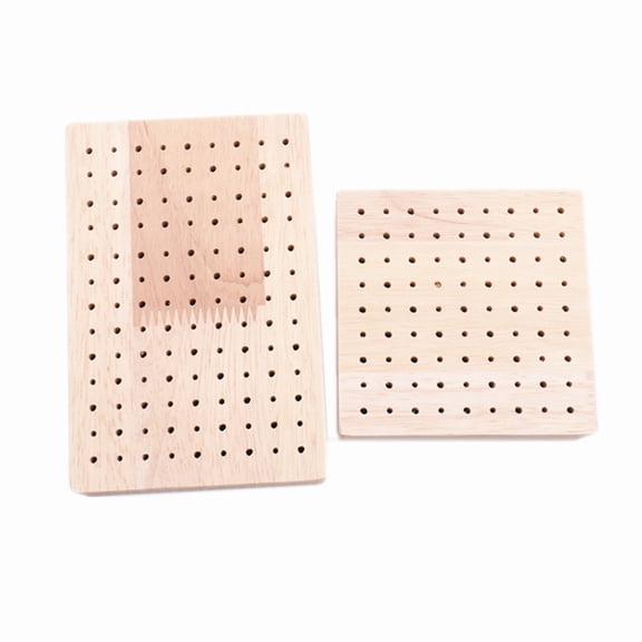 WHAMVOX Wooden Base for Clay Figurines and Safe Perfect for Display Beige Color Supports Polymer Clay Crafts