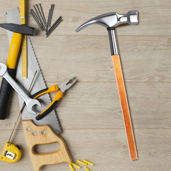 WHAMVOX Wooden Hammer Handle for Home Use Light Brown Comfortable Grip Durable and Sturdy 10.5 inches